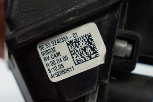  BMW 1 Series F20/F21 LCI, 2 Series F22/F23–F87 M2 LCI, 3 Series F30/F31/F34 GT–F80 M3 LCI, 4 Series F32/F33/F36–F82/F83 M4 LCI, 5 Series F07 GT/F10/F11 LCI, 7 Series F01/F02/F03/F04 Hybrid LCI, X1 E84, X3 F25, X5 E70 LCI, X6 E71/E72 tolató kamera