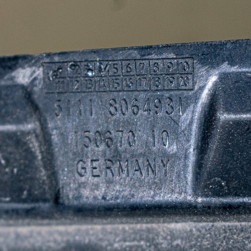 BMW 5er G30-G31 lökhárító alsó rács (Cikkszám: 51118064931)