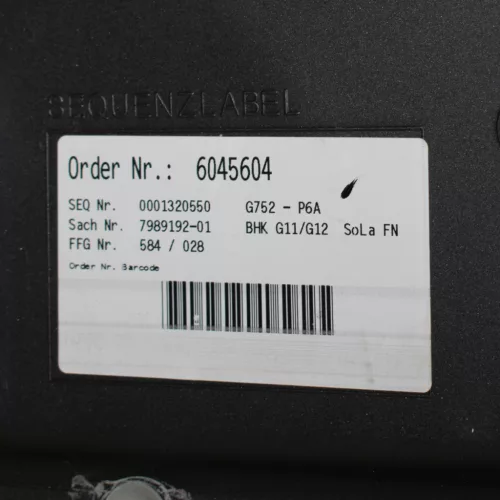 BMW 7er G11-G12 csomagtartó fedél burkolat (Cikkszám: 7379945)