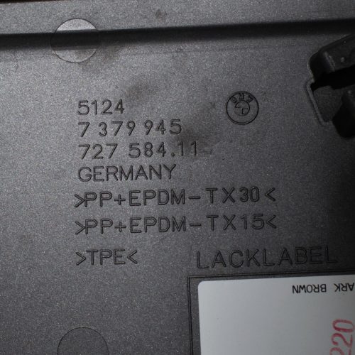 BMW 7er G11-G12 csomagtartó fedél burkolat (Cikkszám: 7379945)