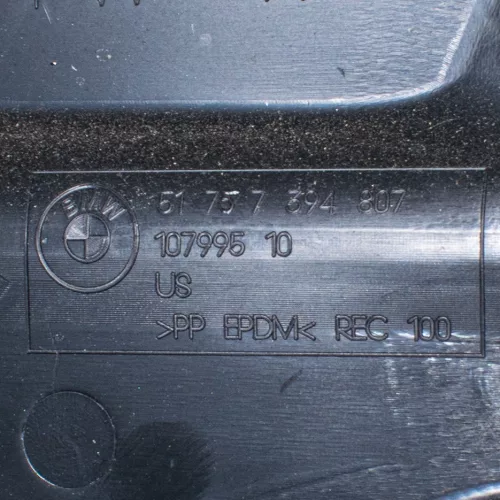 BMW X3 G01-G08-F97, X4 G02-F98 kormánymű burkolat (Cikkszám: 51757394807) 